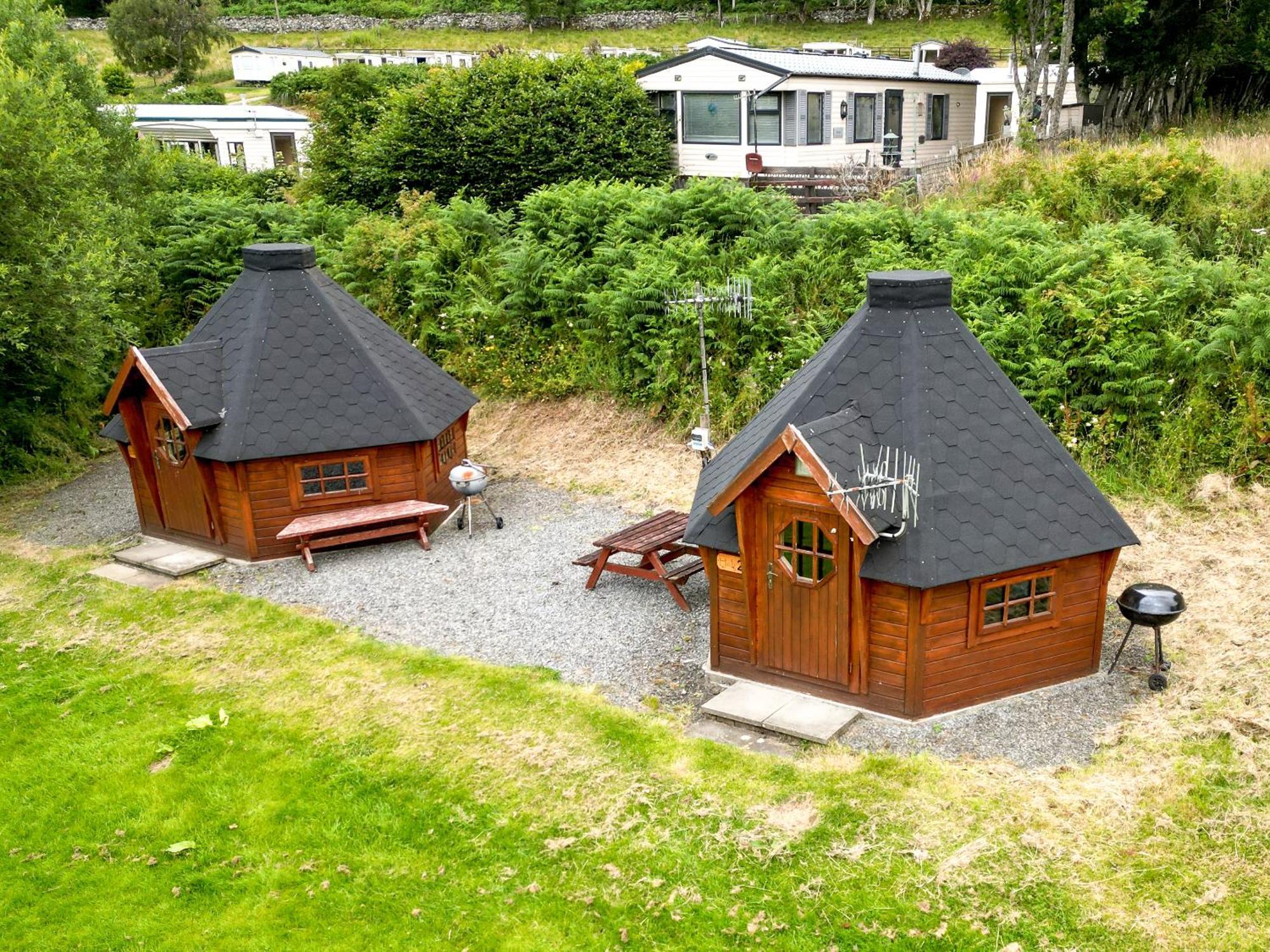 Cruachan Caravan And Camping Farm Killin Kültér fotó
